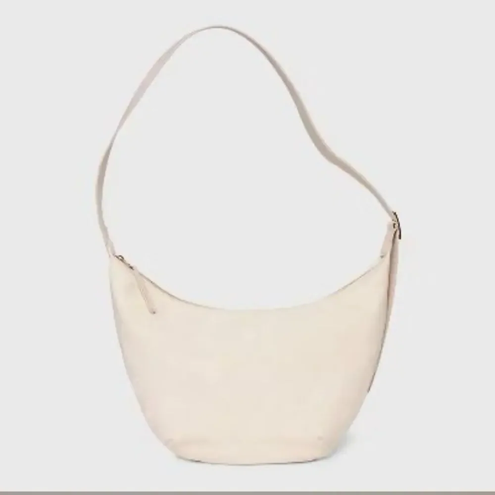 Elegant Cream Slouchy Crescent Sling